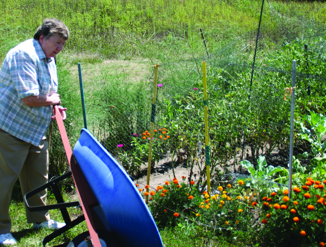 In the Spring Garden with Sister Mary